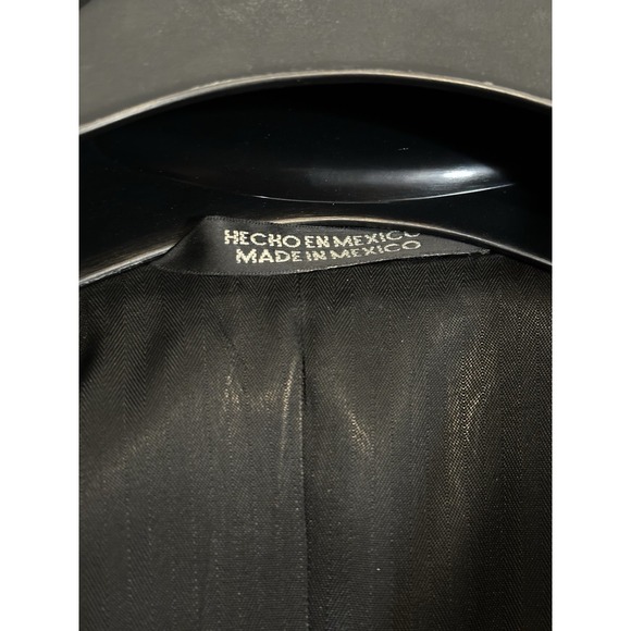 Stafford Men's Gray 2PC Suit 43R Blazer & 38x30 Slacks | Gray Sport Coat Set - Picture 3 of 12